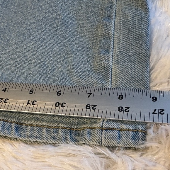 Levi's Super Low 518 Light Blue Flare Jeans - Picture 9 of 9